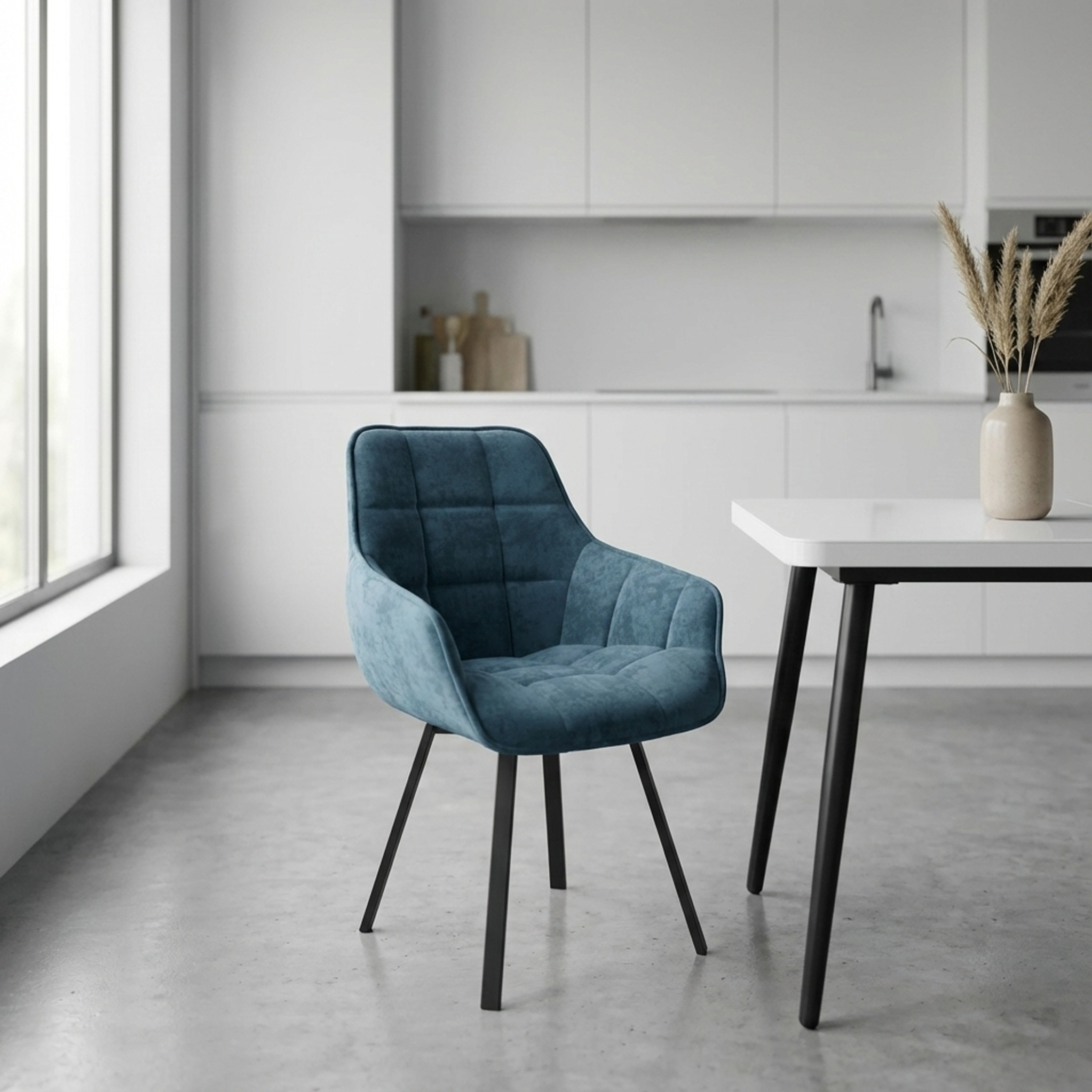 Стул ROMEO, ЧЕРНЫЙBLUE LUX b8