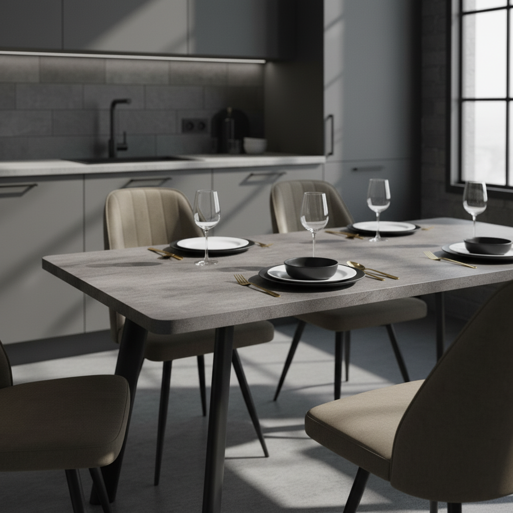 Стол LEON LUX RADIAL-160 (2)