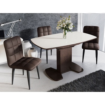 Столы на одной опоре