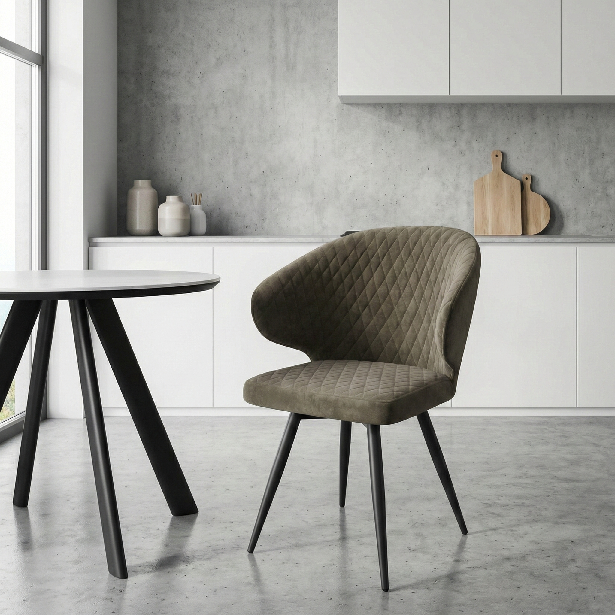 Стул ROB-R1, ЧЕРНЫЙLATTE LUX b05