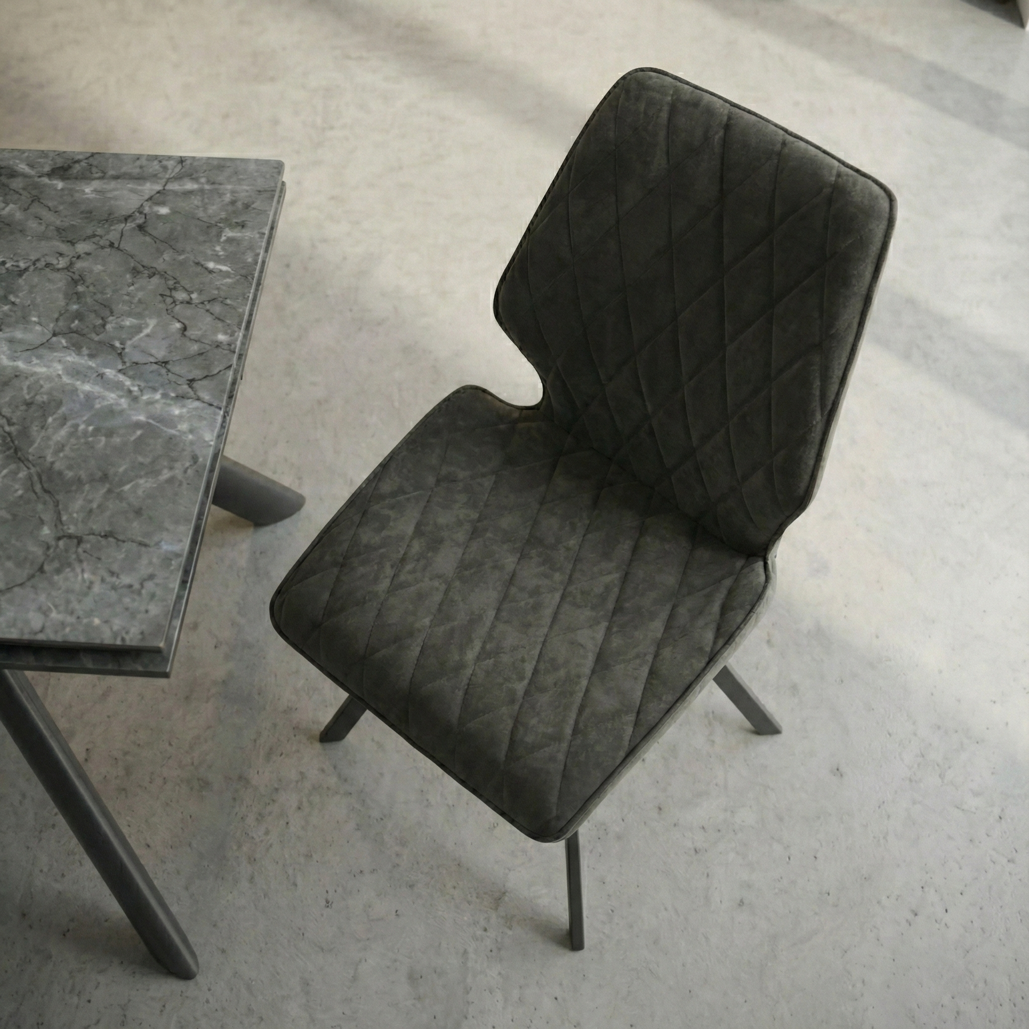 Стул RAFAEL, ЧЕРНЫЙANTRACITE LUX b28