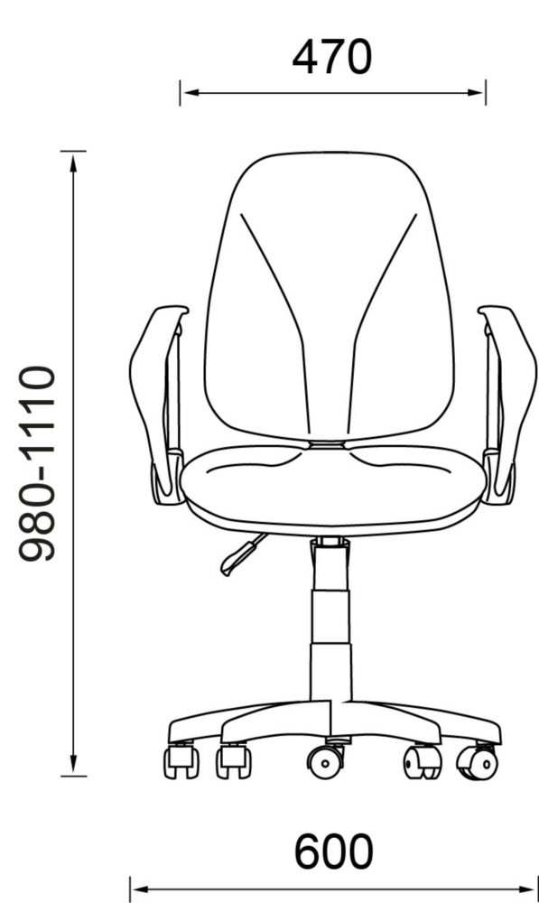 размеры анфас