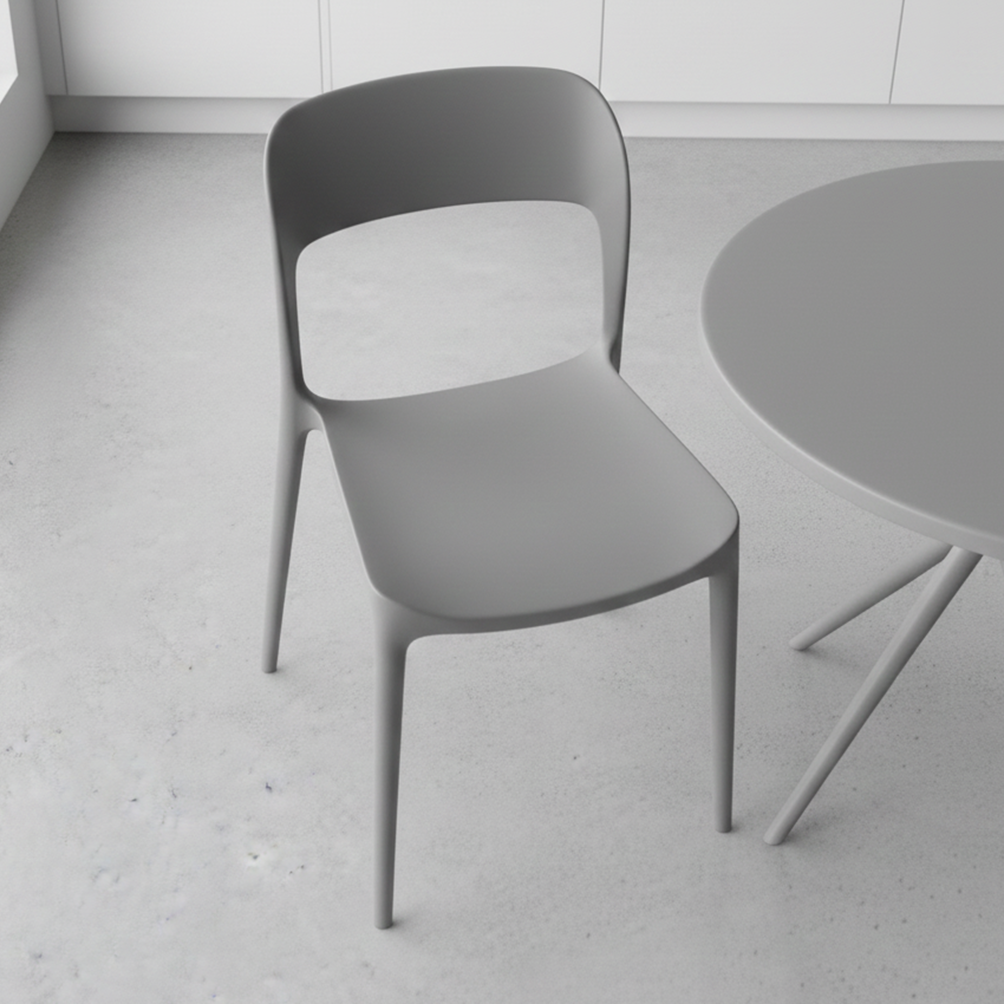 Стул ECLIPSE (серый) Полипропилен 2