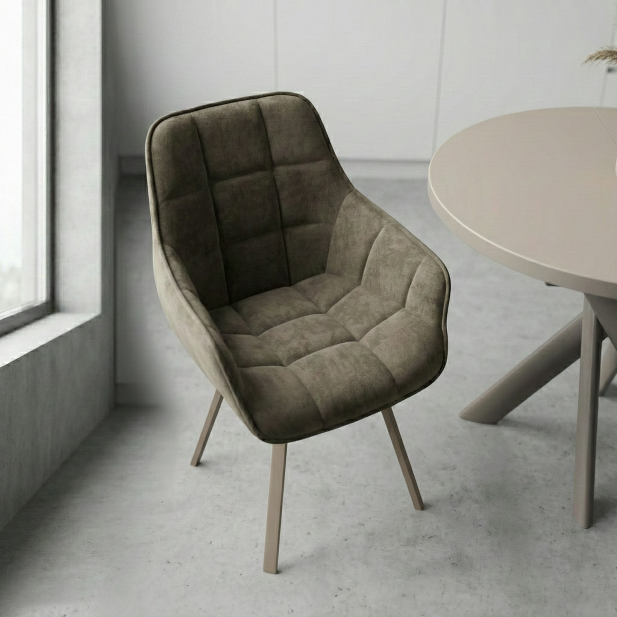 Стул ROMEO, КАПУЧИНО TAUPE (Latte LUX b5)