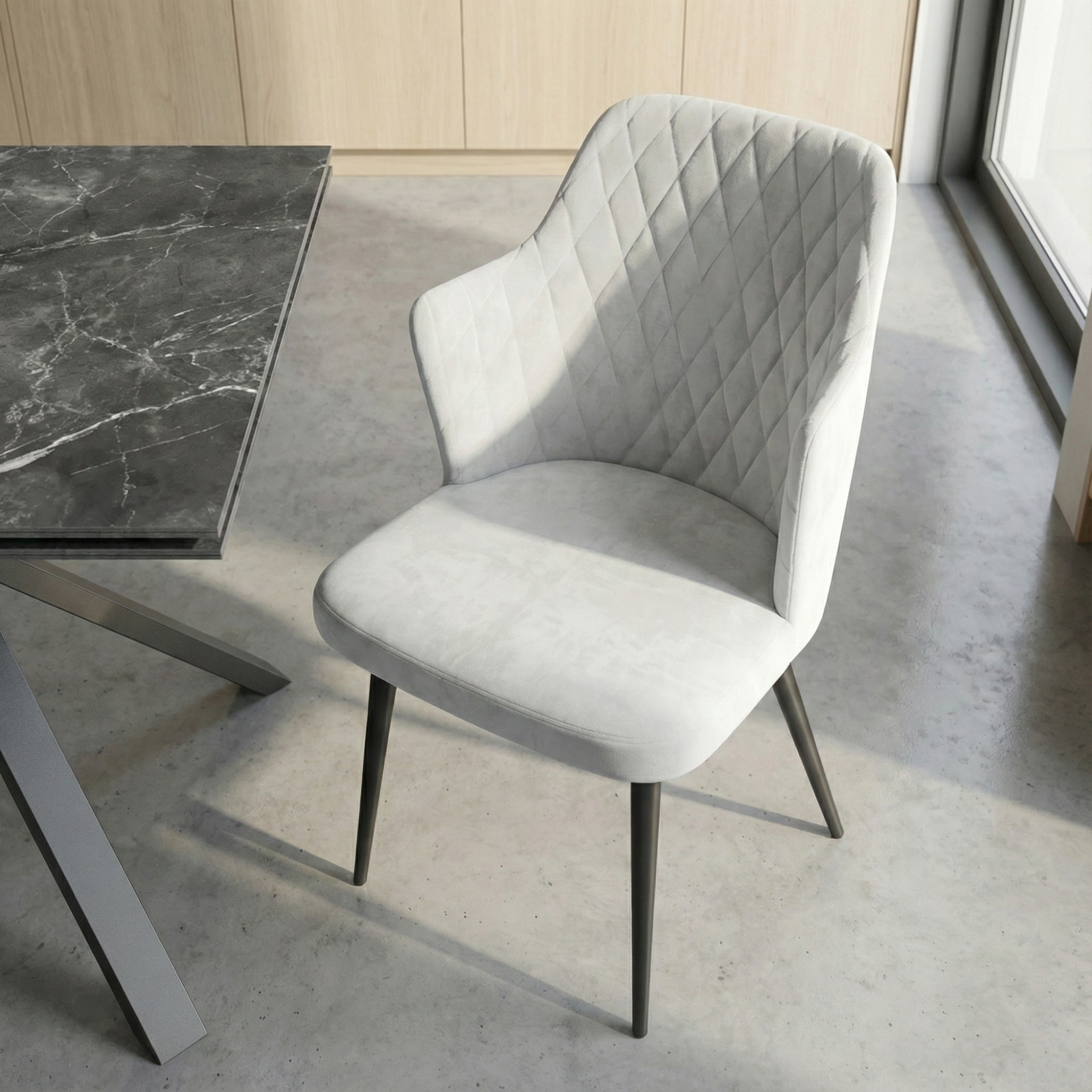 Стул FREDDY, ЧЕРНЫЙSILVER LUX b20