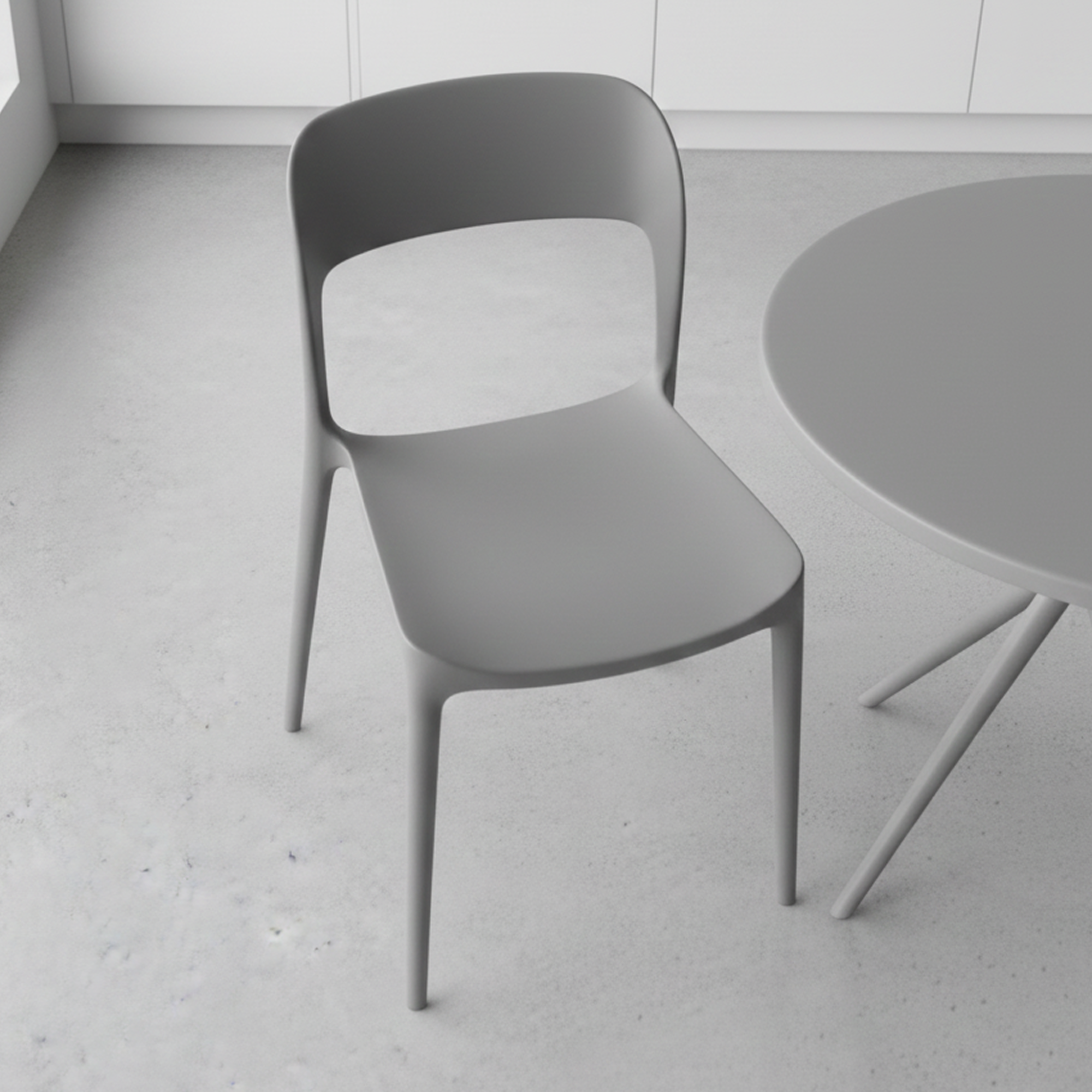 Стул ECLIPSE (серый) Полипропилен 2