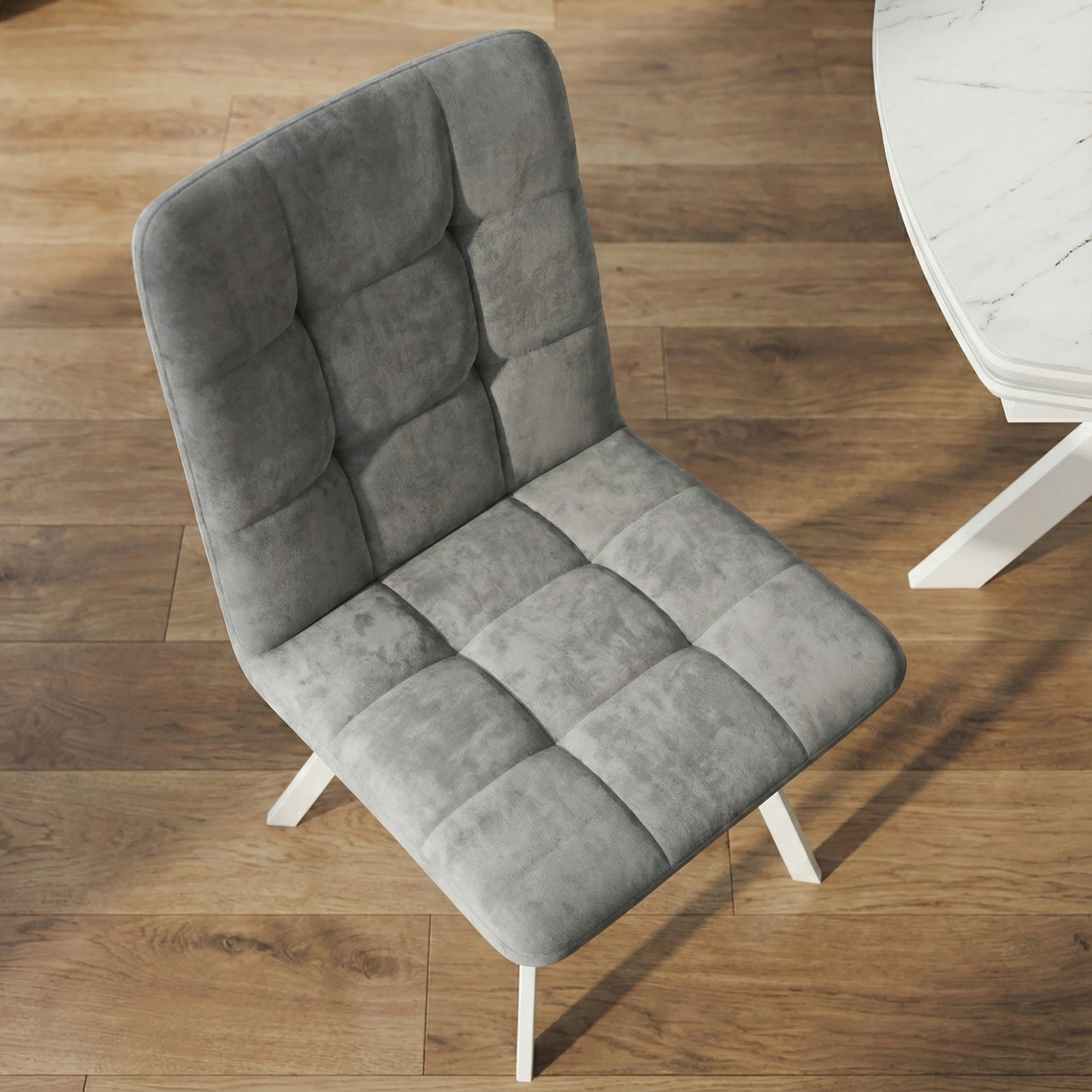 Стул ROMMY, БЕЛЫЙGREY LUX b22